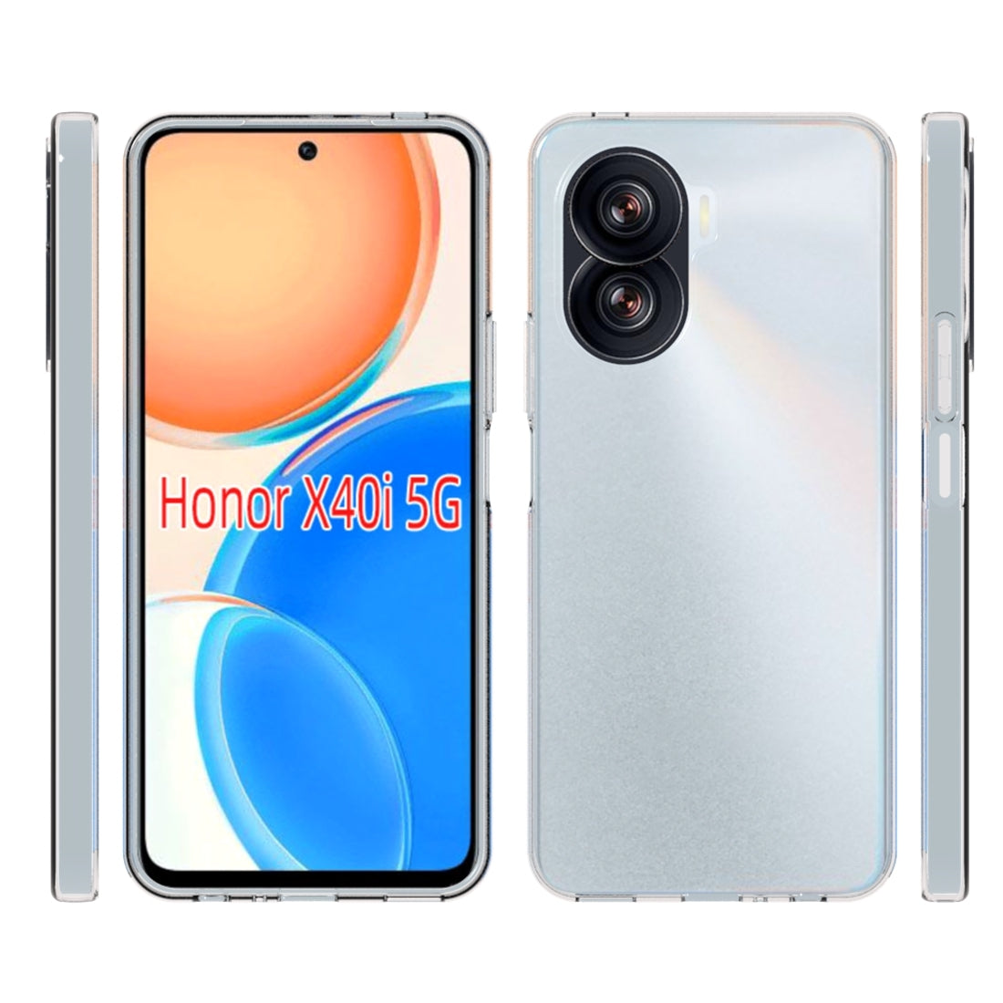 Honor X40i 5G Waterproof Texture TPU Protective Phone Case Shockproof Cover
