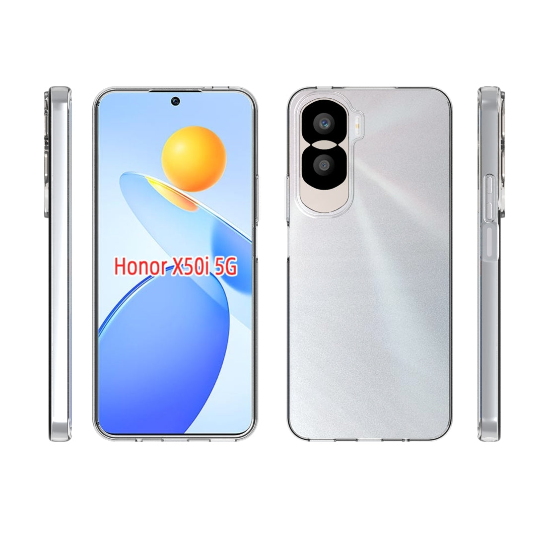 Honor X50i 5G Waterproof Texture TPU Protective Phone Case Shockproof Cover