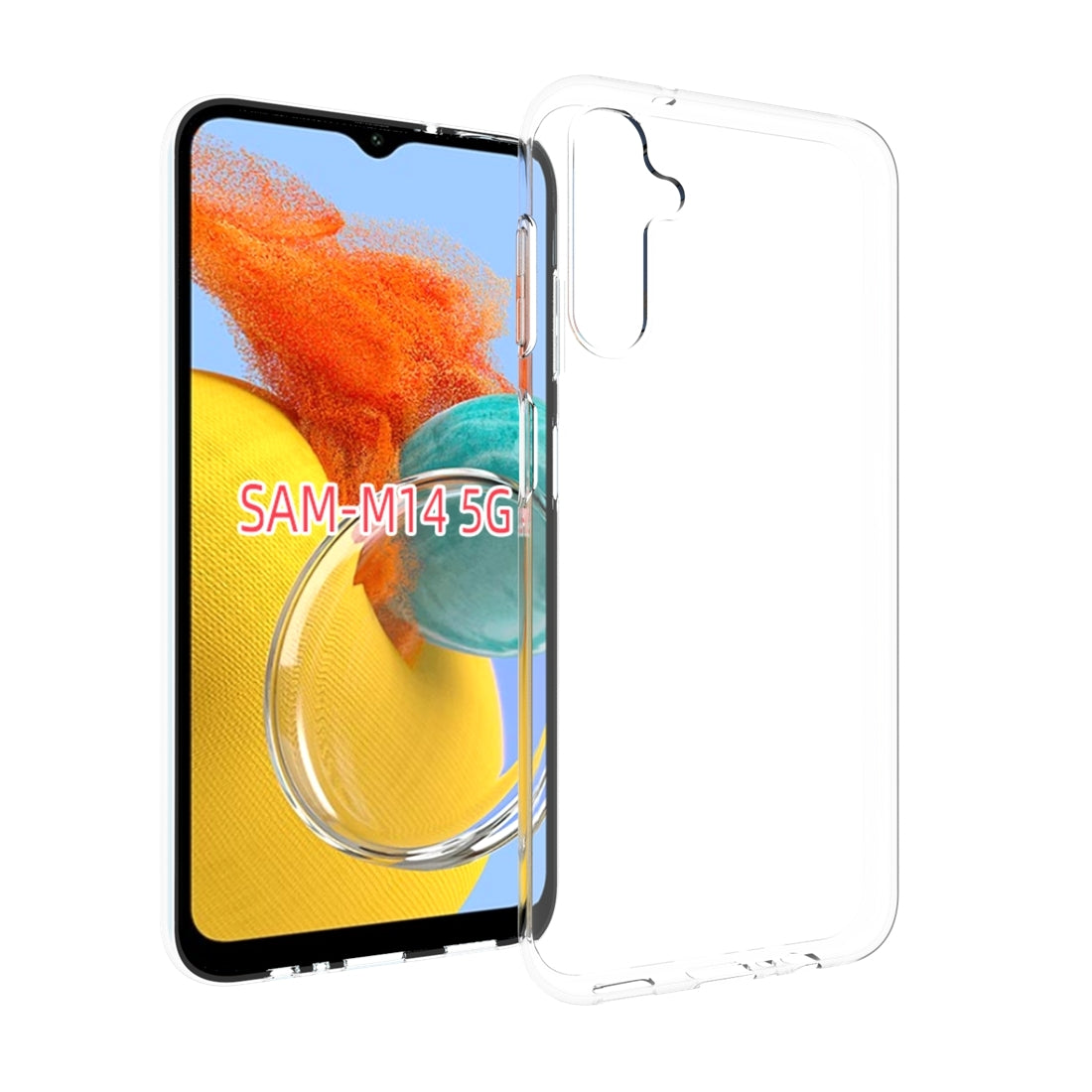 Samsung Galaxy M14 5G Waterproof Texture TPU Protective Phone Case Shockproof Cover
