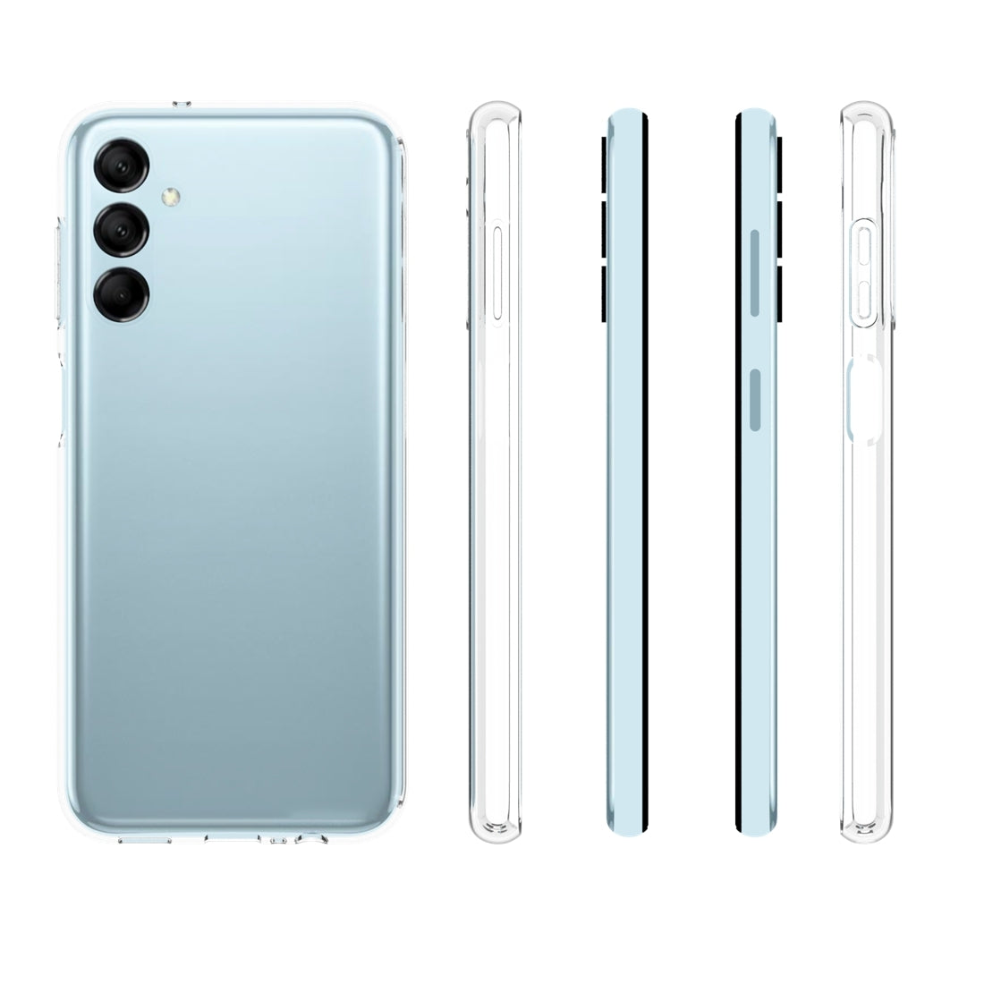 Samsung Galaxy M14 5G Waterproof Texture TPU Protective Phone Case Shockproof Cover