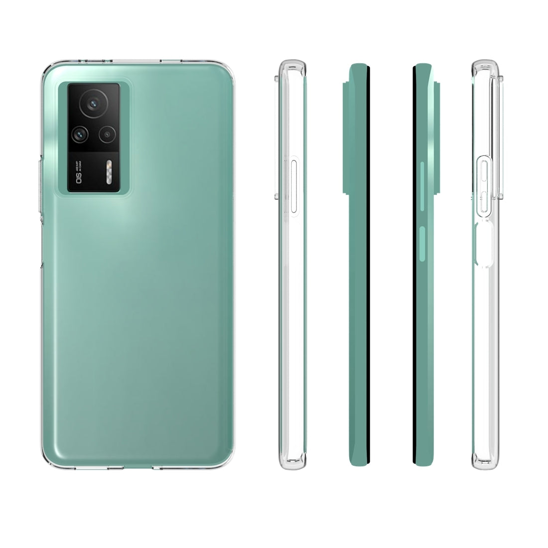 Xiaomi Redmi K60E 5G Waterproof Texture TPU Protective Phone Case Shockproof Cover