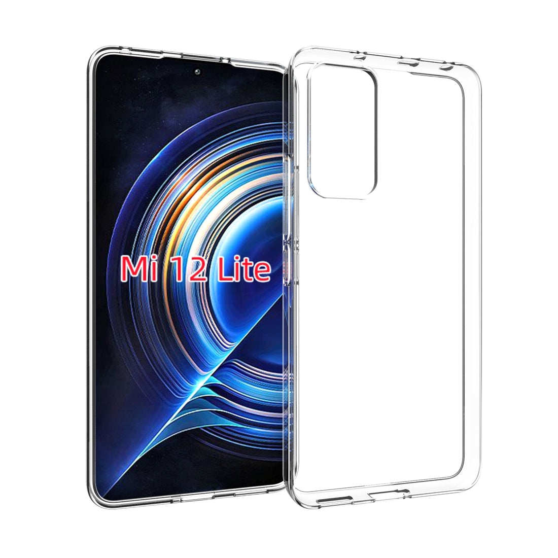 Xiaomi 12 Lite Waterproof Texture TPU Protective Phone Case Shockproof Cover