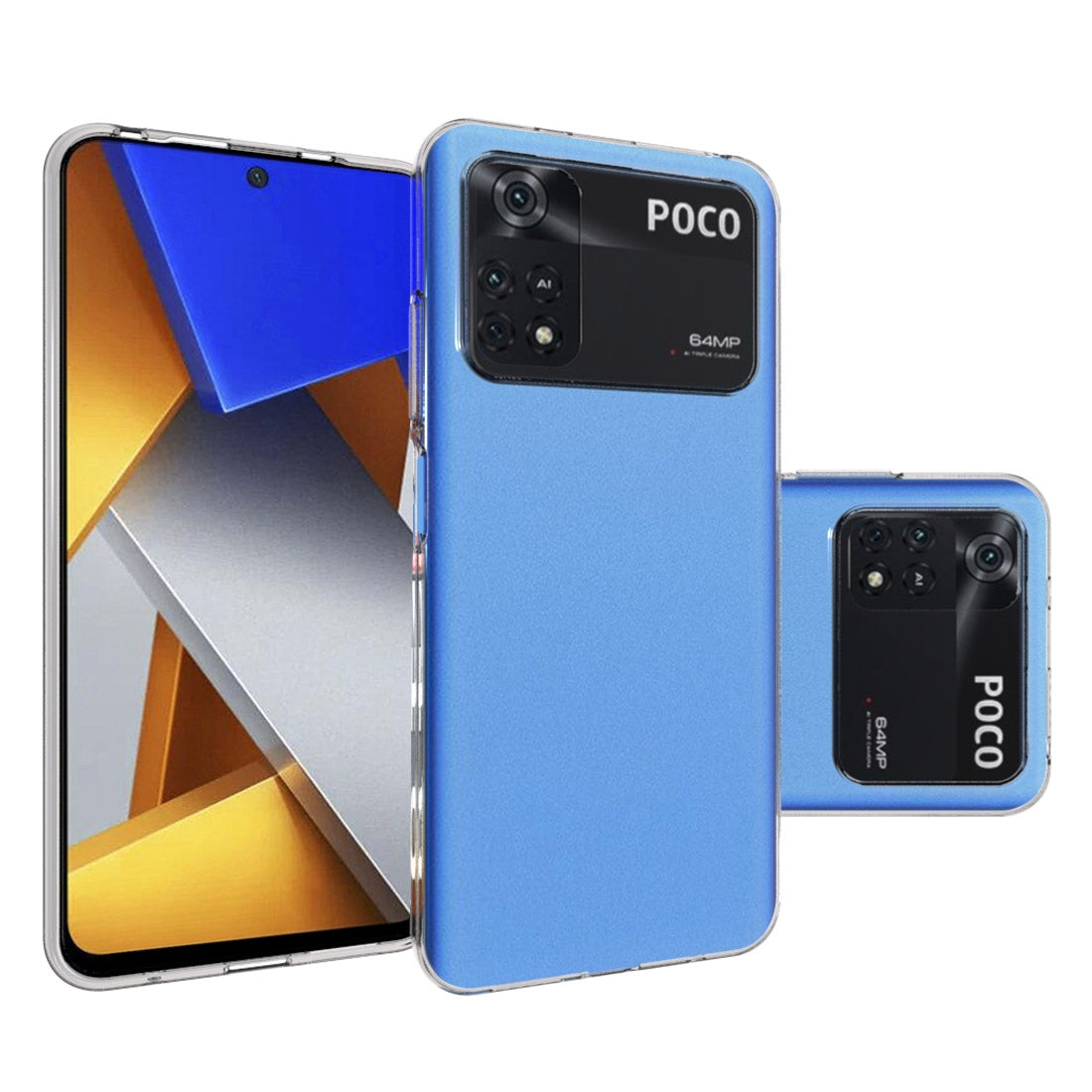 Xiaomi Poco M4 Pro 4G Waterproof Texture TPU Protective Phone Case Shockproof Cover