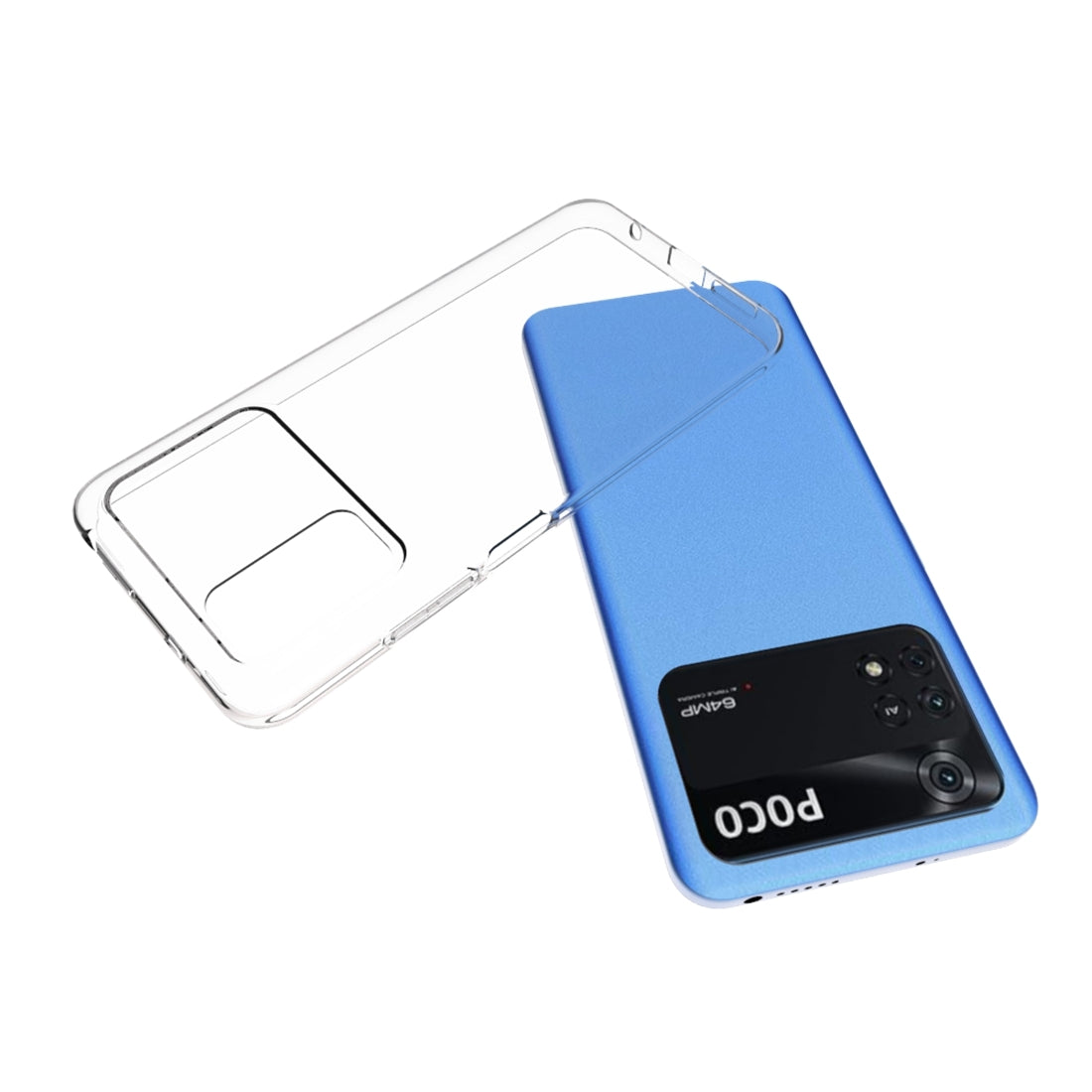 Xiaomi Poco M4 Pro 4G Waterproof Texture TPU Protective Phone Case Shockproof Cover