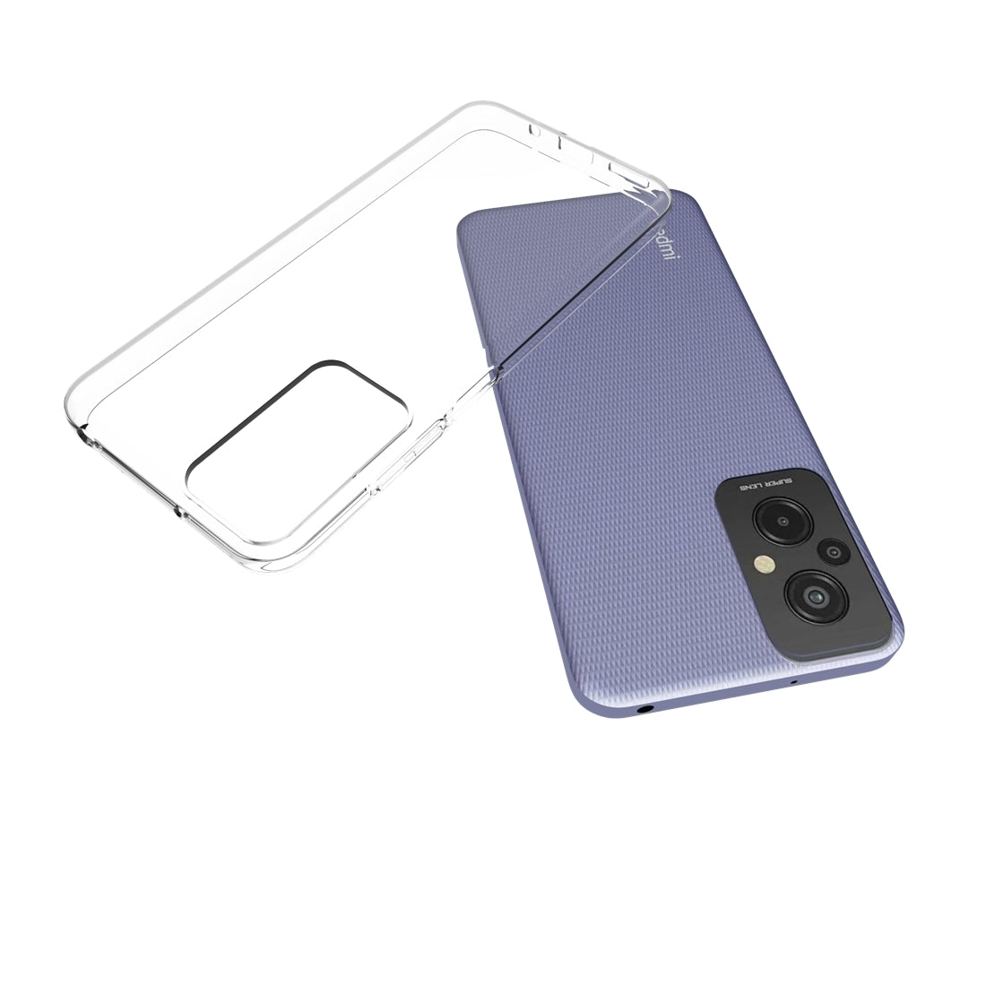 Xiaomi Redmi 11 Prime 4G Waterproof Texture TPU Protective Phone Case Shockproof Cover