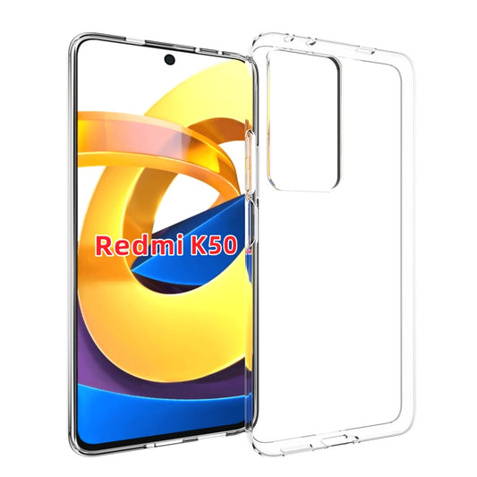 Xiaomi Redmi K50 Waterproof Texture TPU Protective Phone Case Shockproof Cover