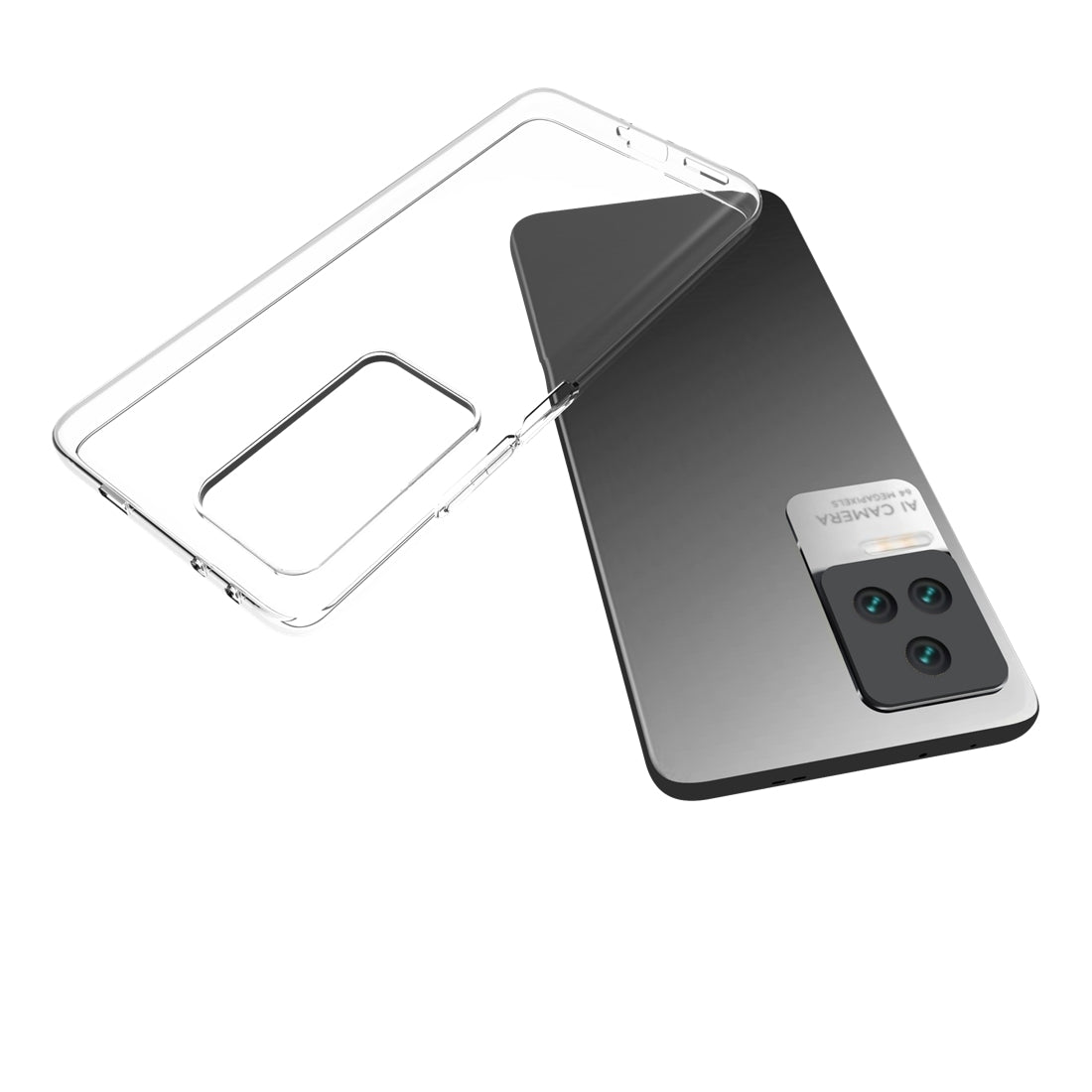 Xiaomi Redmi K50 Waterproof Texture TPU Protective Phone Case Shockproof Cover
