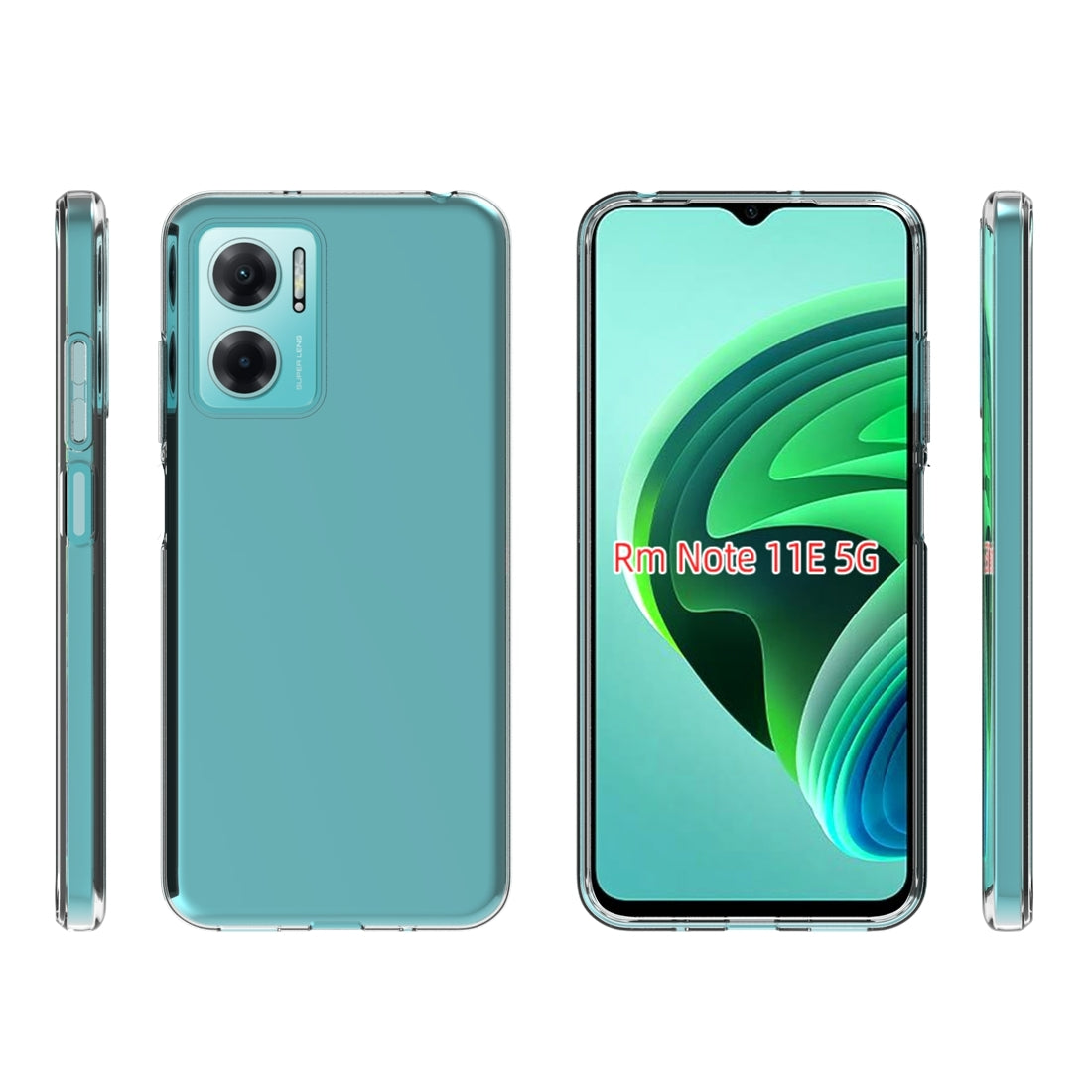 Xiaomi Redmi Note 11E 5G Waterproof Texture TPU Protective Phone Case Shockproof Cover