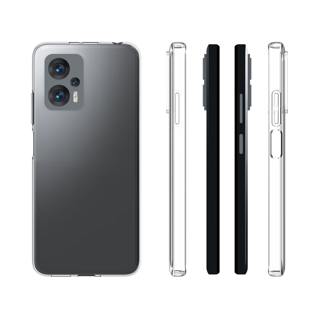 Xiaomi Redmi Note 11T Pro 5G Waterproof Texture TPU Protective Phone Case Shockproof Cover