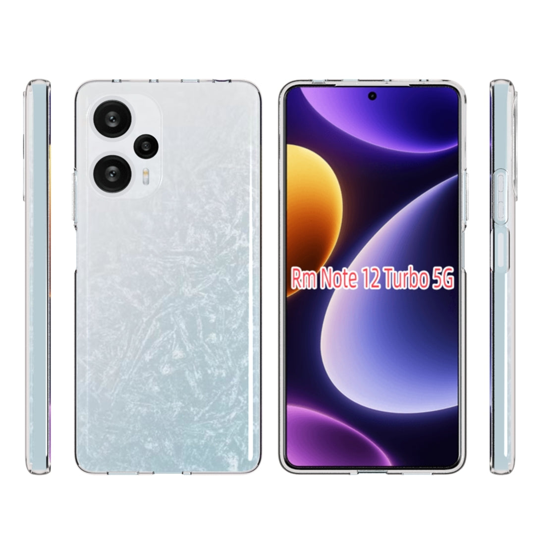 Xiaomi Redmi Note 12 Turbo 5G Waterproof Texture TPU Protective Phone Case Shockproof Cover