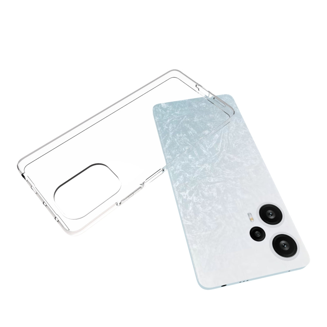 Xiaomi Redmi Note 12 Turbo 5G Waterproof Texture TPU Protective Phone Case Shockproof Cover