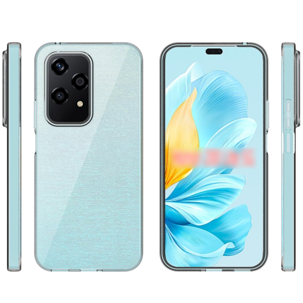 Honor 200 Lite Waterproof Texture TPU Protective Phone Case Shockproof Cover