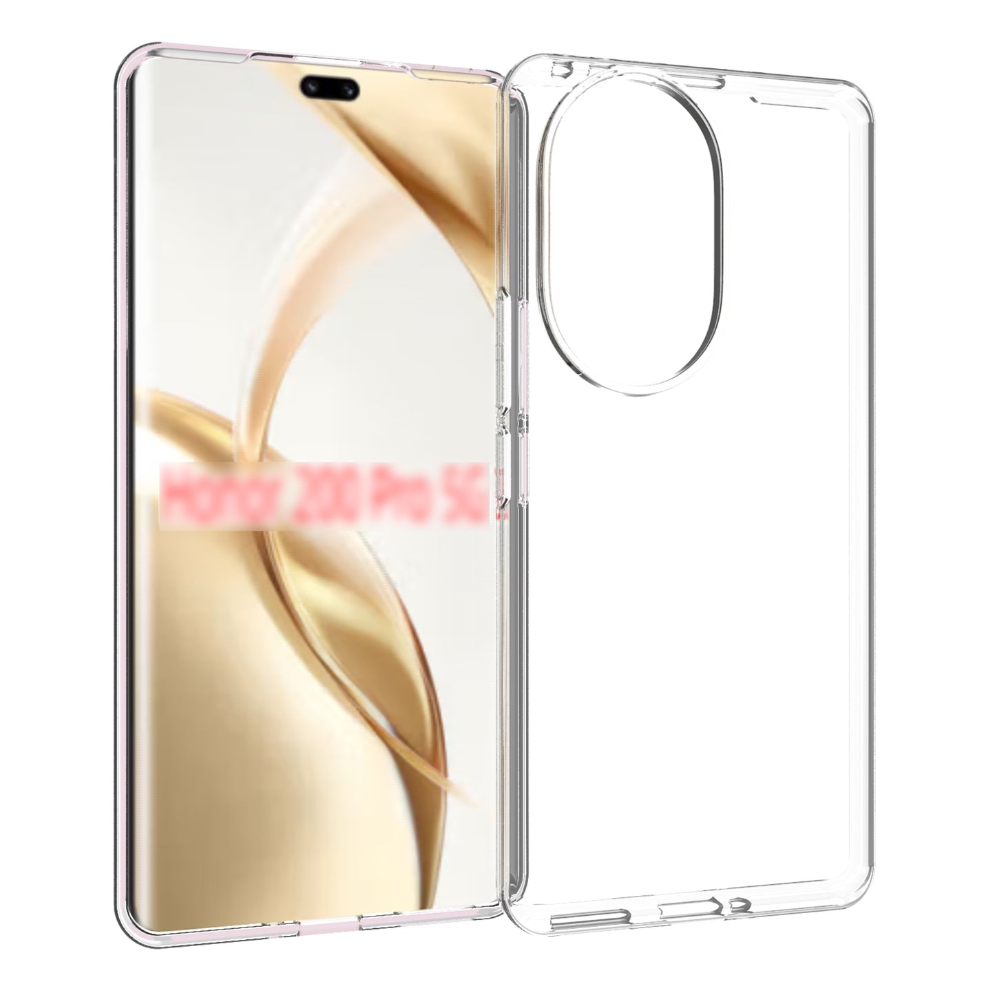 Honor 200 Pro Waterproof Texture TPU Protective Phone Case Shockproof Cover