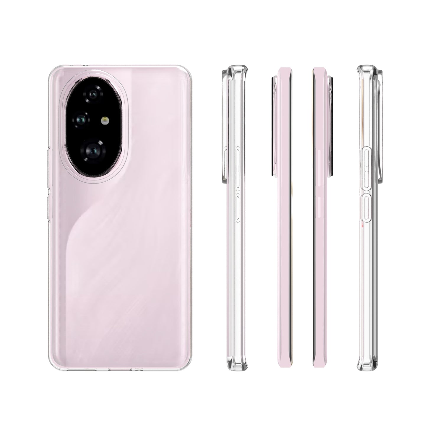 Honor 200 Pro Waterproof Texture TPU Protective Phone Case Shockproof Cover
