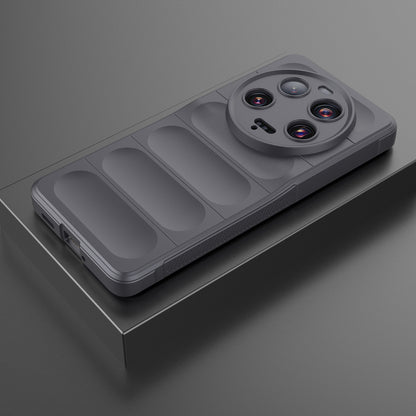 Xiaomi 13 Ultra Shock Absorbent Magic Shield TPU + Flannel Phone Case, Featuring Ridged Drop Protection, Bright Colours & Easy Access