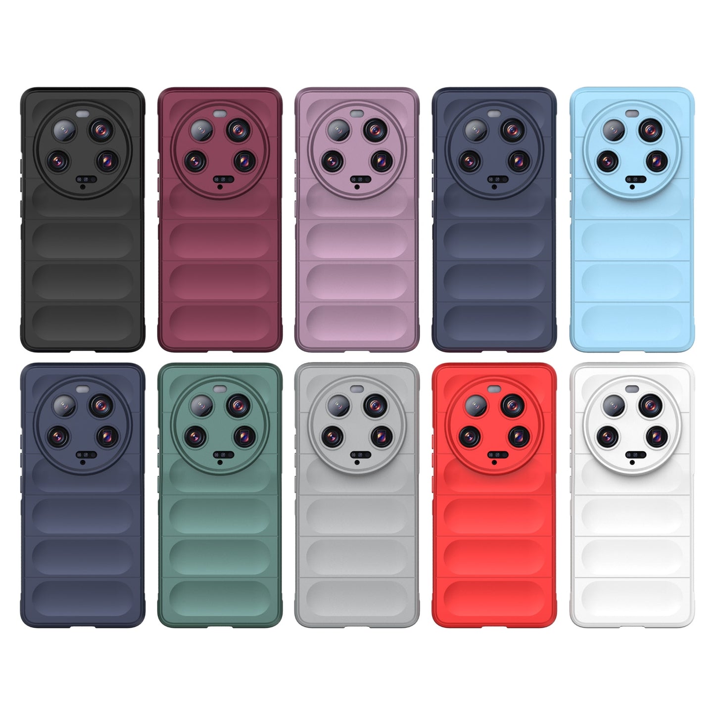 Xiaomi 13 Ultra Shock Absorbent Magic Shield TPU + Flannel Phone Case, Featuring Ridged Drop Protection, Bright Colours & Easy Access