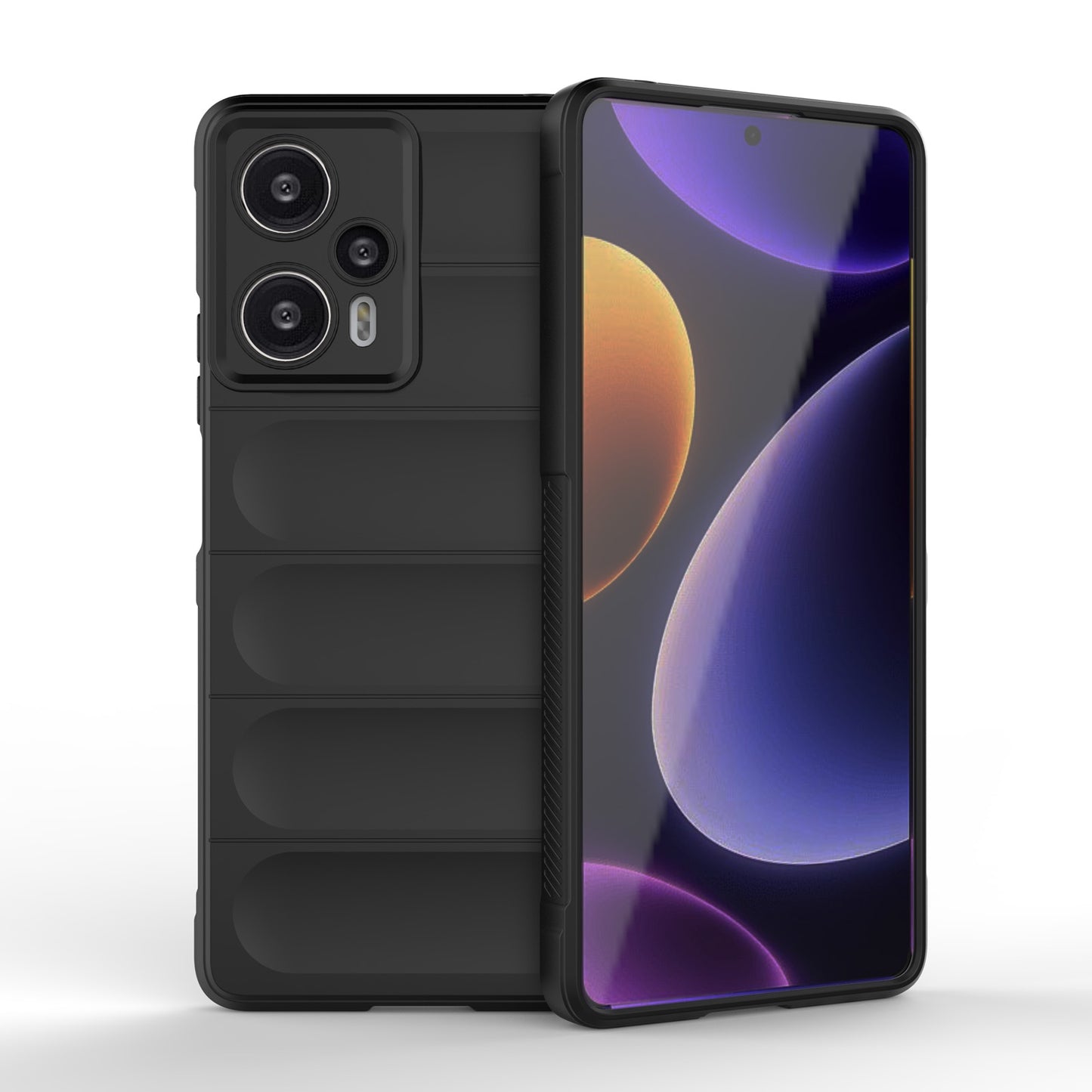 Xiaomi Redmi Note 12 Turbo Magic Shield TPU + Flannel Protective Phone Case Cover, Shockproof Scratch Resistant