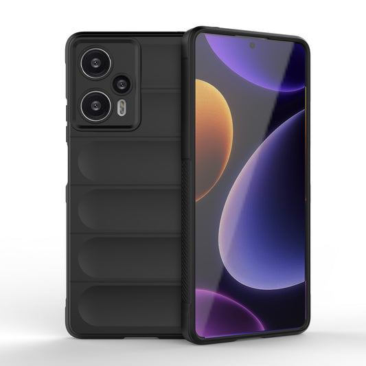 Xiaomi Redmi Note 12 Turbo Magic Shield TPU + Flannel Protective Phone Case Cover, Shockproof Scratch Resistant