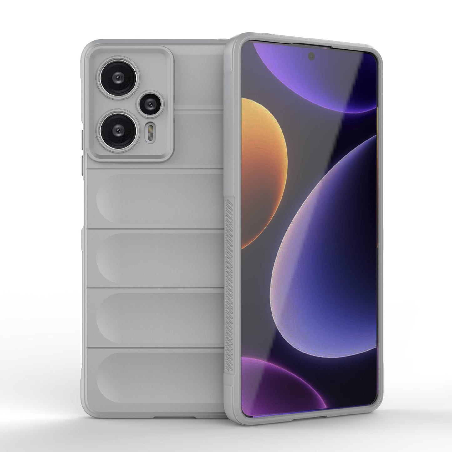 Xiaomi Redmi Note 12 Turbo Magic Shield TPU + Flannel Protective Phone Case Cover, Shockproof Scratch Resistant