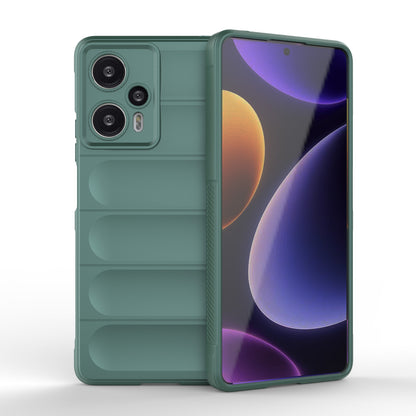 Xiaomi Redmi Note 12 Turbo Magic Shield TPU + Flannel Protective Phone Case Cover, Shockproof Scratch Resistant