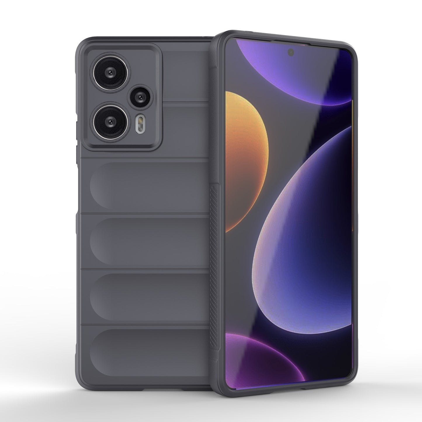 Xiaomi Redmi Note 12 Turbo Magic Shield TPU + Flannel Protective Phone Case Cover, Shockproof Scratch Resistant