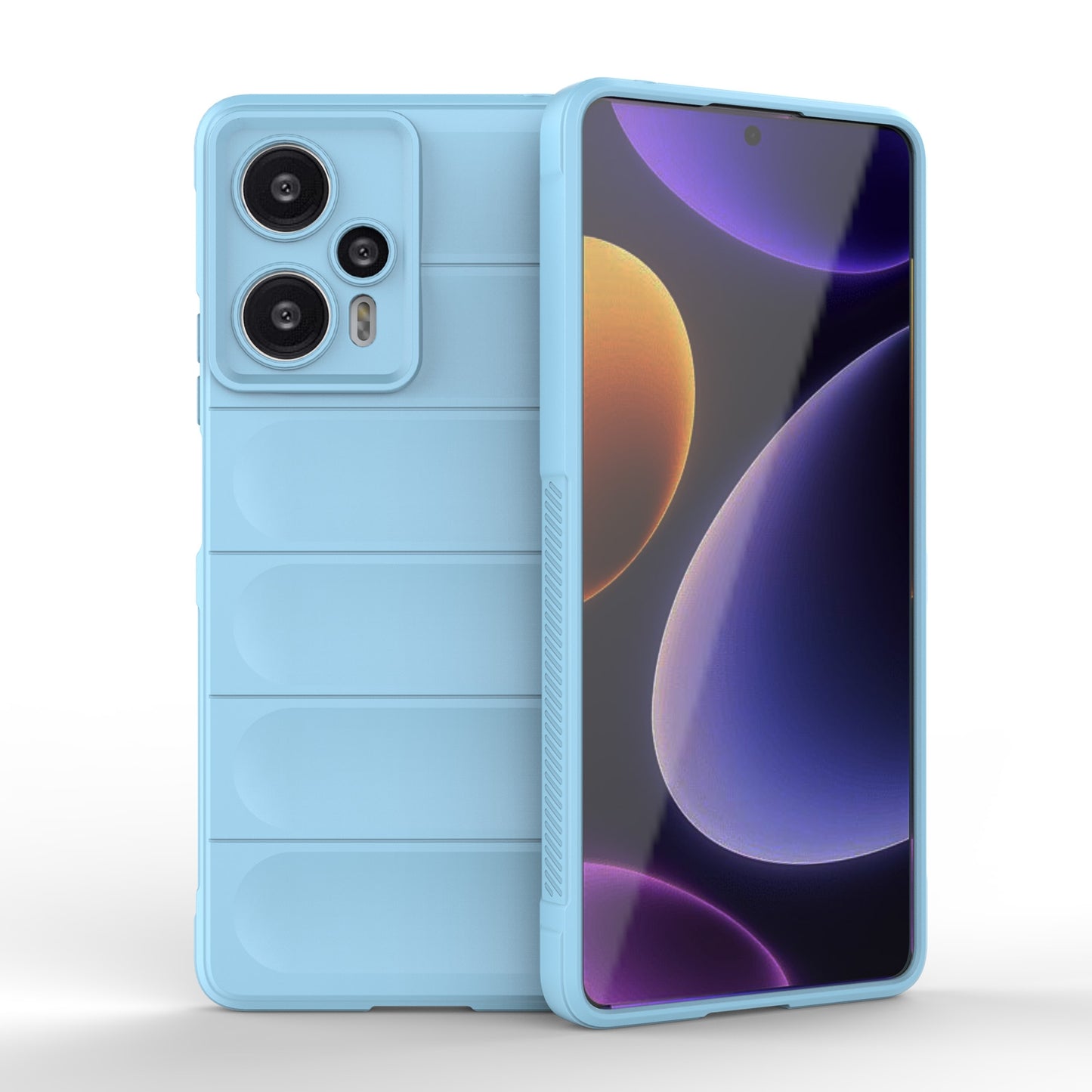 Xiaomi Redmi Note 12 Turbo Magic Shield TPU + Flannel Protective Phone Case Cover, Shockproof Scratch Resistant