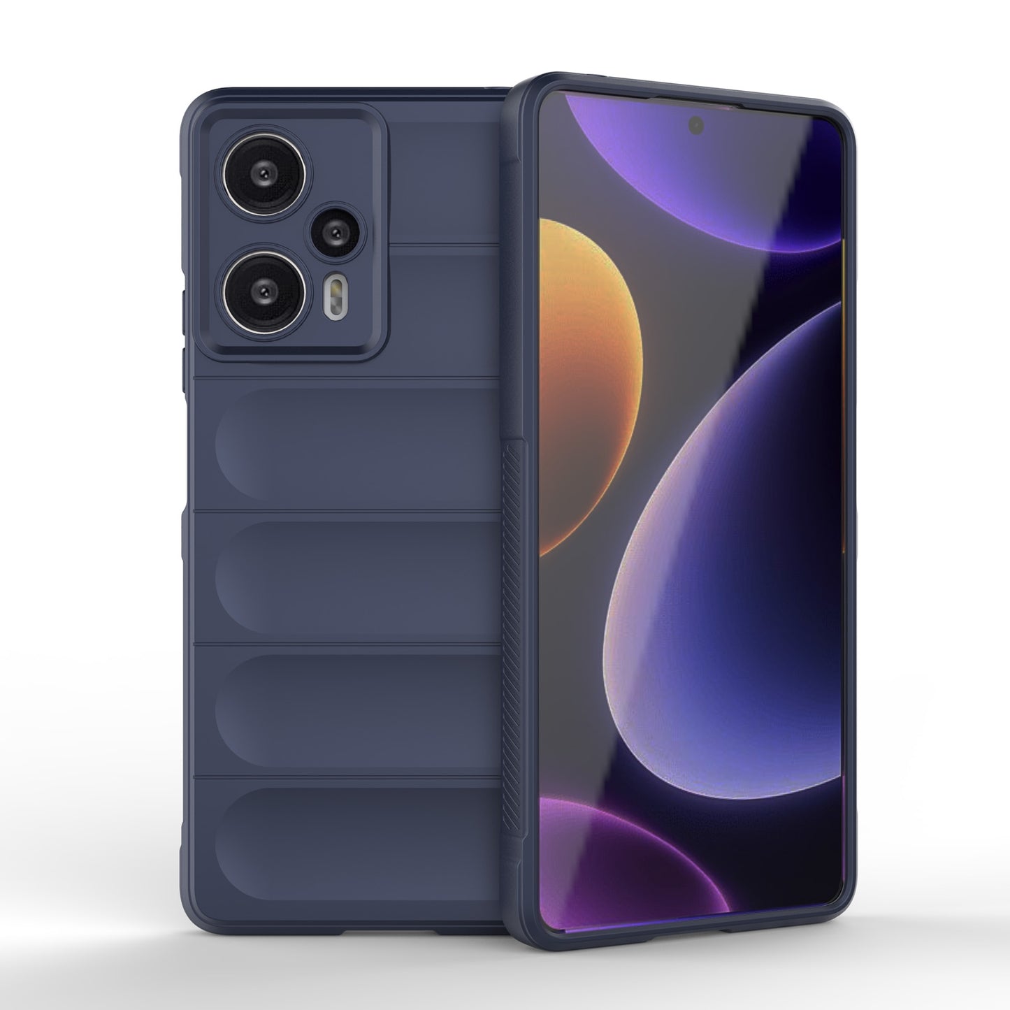 Xiaomi Redmi Note 12 Turbo Magic Shield TPU + Flannel Protective Phone Case Cover, Shockproof Scratch Resistant