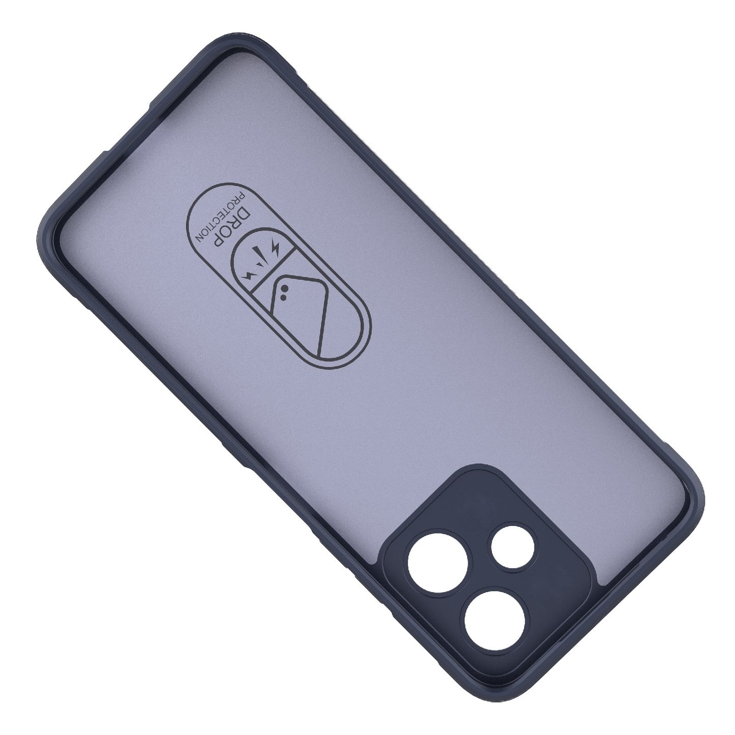 Xiaomi Redmi 12 5G Magic Shield TPU + Flannel Protective Phone Case Cover, Shockproof Scratch Resistant