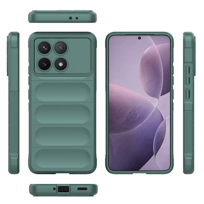 Xiaomi Redmi K70 Pro 5G Magic Shield TPU + Flannel Protective Phone Case Cover, Shockproof Scratch Resistant