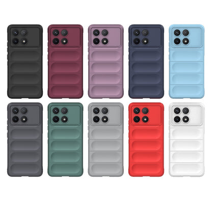 Xiaomi Redmi K70 Pro 5G Shock Absorbent Magic Shield TPU + Flannel Phone Case, Featuring Ridged Drop Protection, Bright Colours & Easy Access