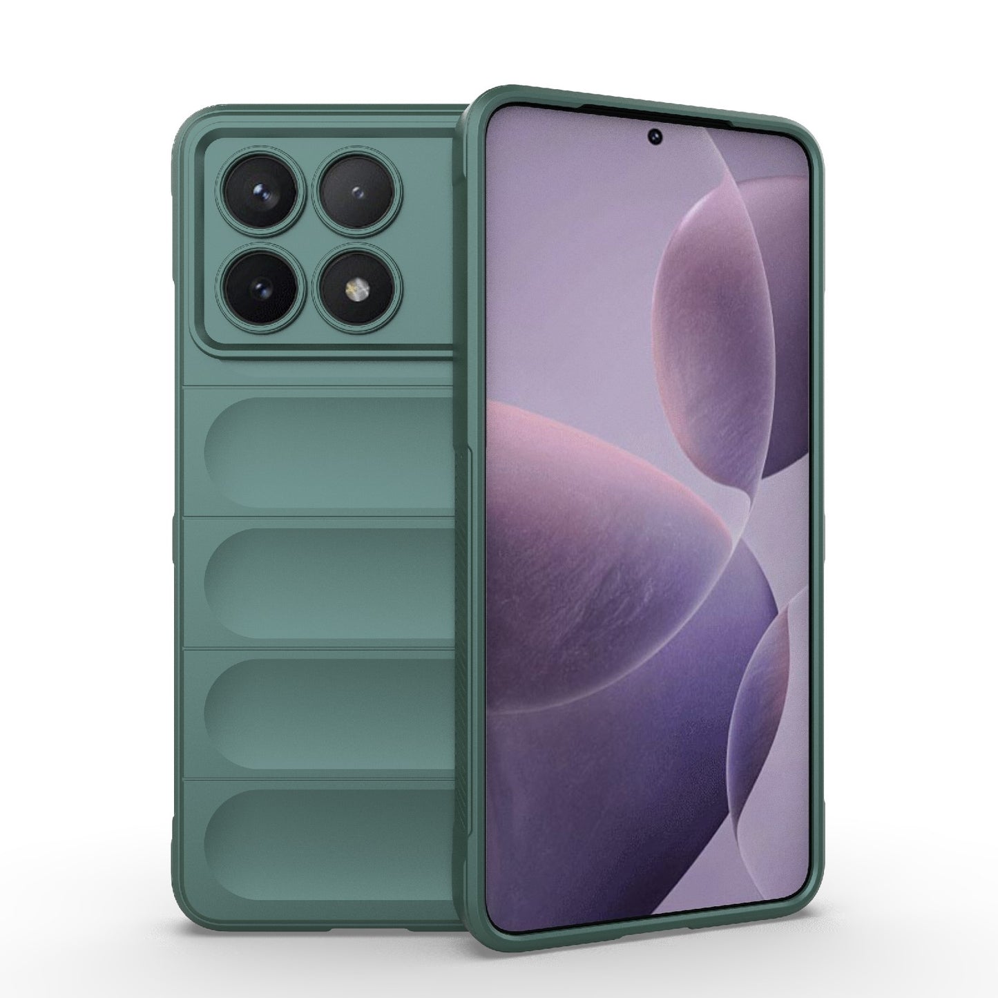 Xiaomi Redmi K70 Pro 5G Magic Shield TPU + Flannel Protective Phone Case Cover, Shockproof Scratch Resistant