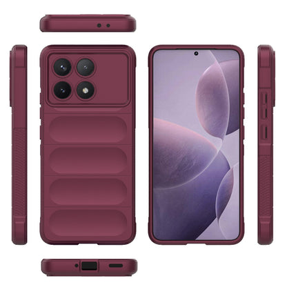 Xiaomi Redmi K70 Pro 5G Magic Shield TPU + Flannel Protective Phone Case Cover, Shockproof Scratch Resistant