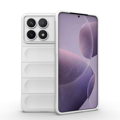 Xiaomi Redmi K70 Shock Absorbent Magic Shield TPU + Flannel Phone Case, Featuring Ridged Drop Protection, Bright Colours & Easy Access