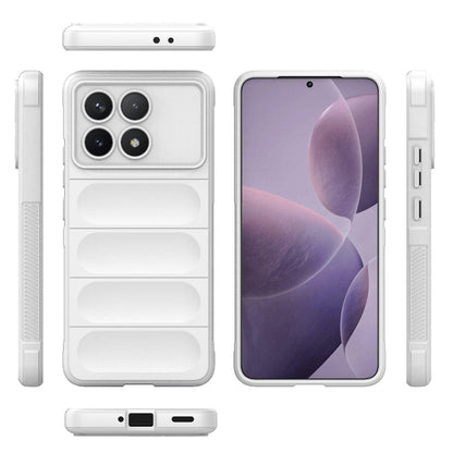 Xiaomi Redmi K70 Pro 5G Magic Shield TPU + Flannel Protective Phone Case Cover, Shockproof Scratch Resistant