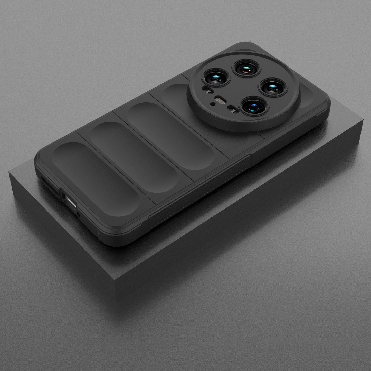 Xiaomi 14 Ultra Shock Absorbent Magic Shield TPU + Flannel Phone Case, Featuring Ridged Drop Protection, Bright Colours & Easy Access