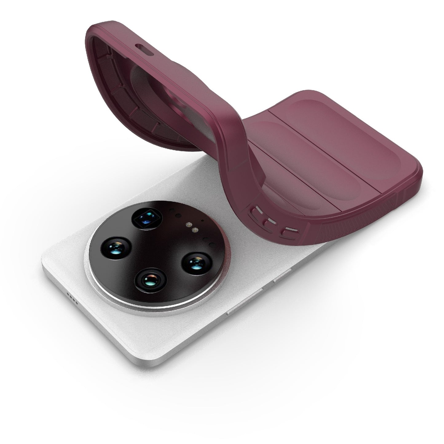 Xiaomi 14 Ultra Shock Absorbent Magic Shield TPU + Flannel Phone Case, Featuring Ridged Drop Protection, Bright Colours & Easy Access