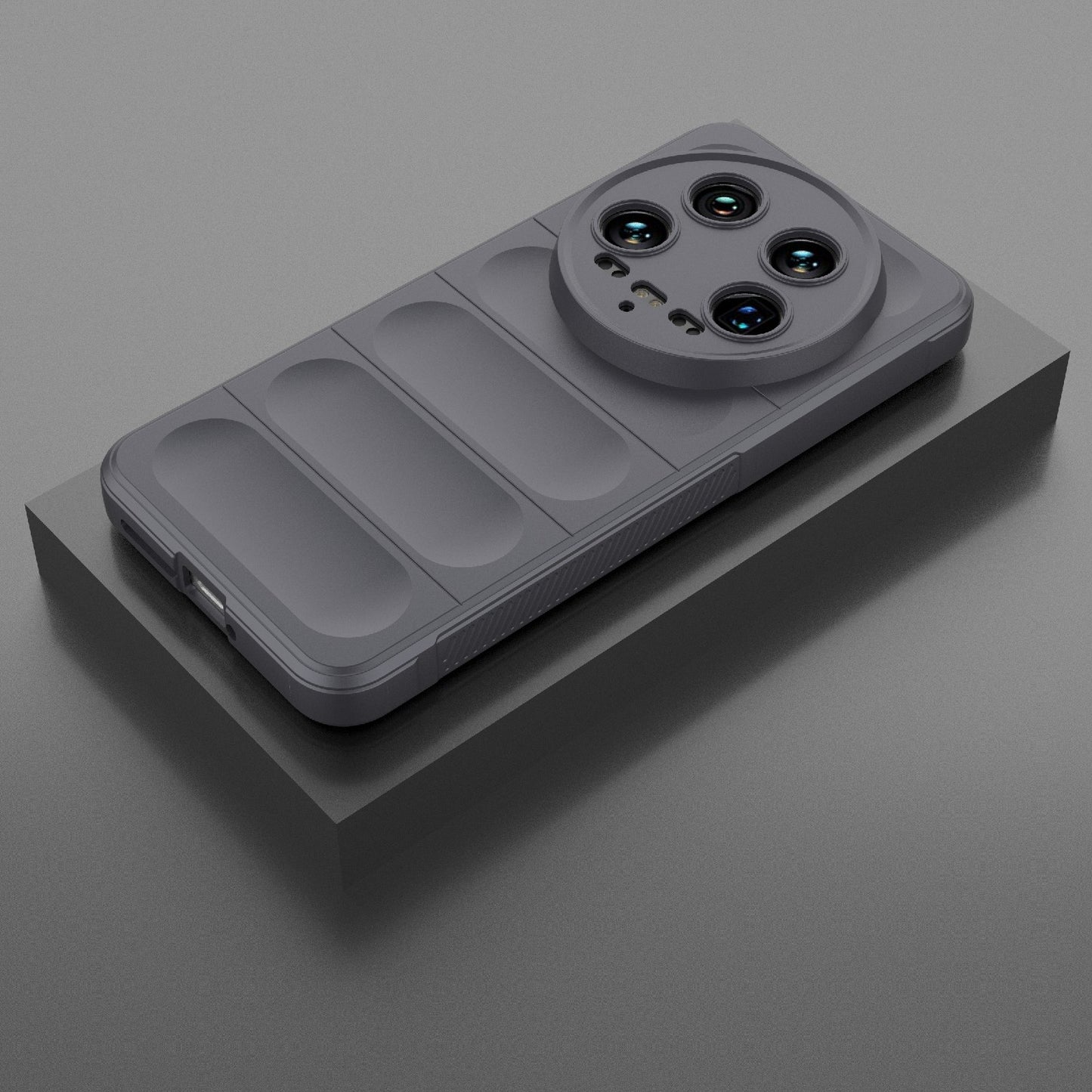 Xiaomi 14 Ultra Shock Absorbent Magic Shield TPU + Flannel Phone Case, Featuring Ridged Drop Protection, Bright Colours & Easy Access