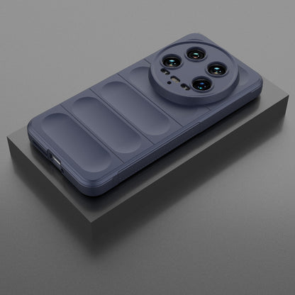 Xiaomi 14 Ultra Shock Absorbent Magic Shield TPU + Flannel Phone Case, Featuring Ridged Drop Protection, Bright Colours & Easy Access