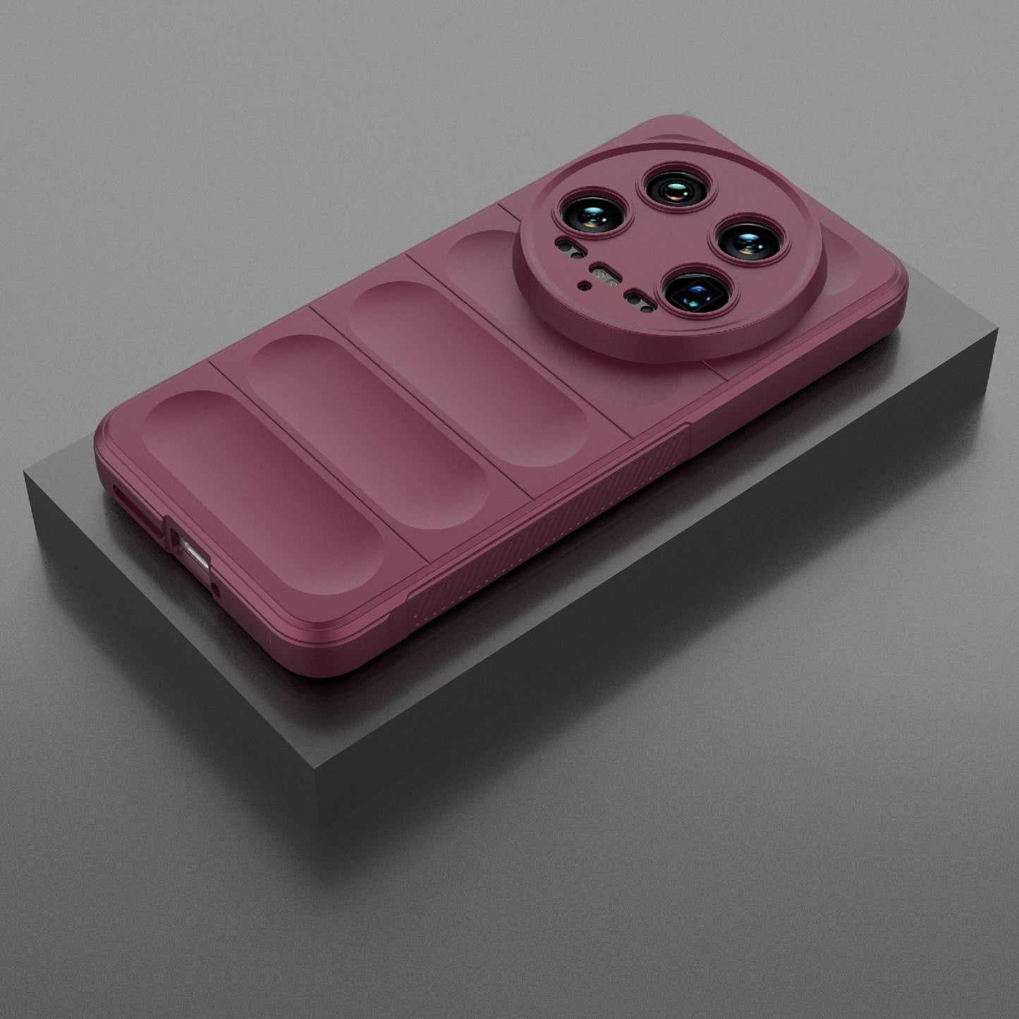 Xiaomi 14 Ultra Shock Absorbent Magic Shield TPU + Flannel Phone Case, Featuring Ridged Drop Protection, Bright Colours & Easy Access