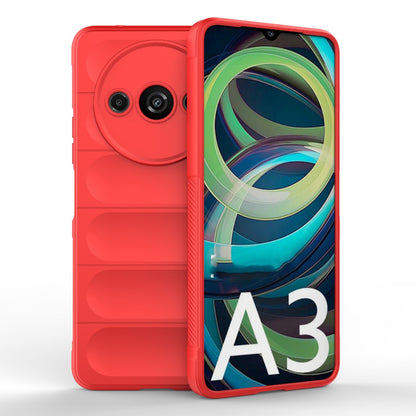 Xiaomi Redmi A3 4G Global Shock Absorbent Magic Shield TPU + Flannel Phone Case, Featuring Ridged Drop Protection, Bright Colours & Easy Access