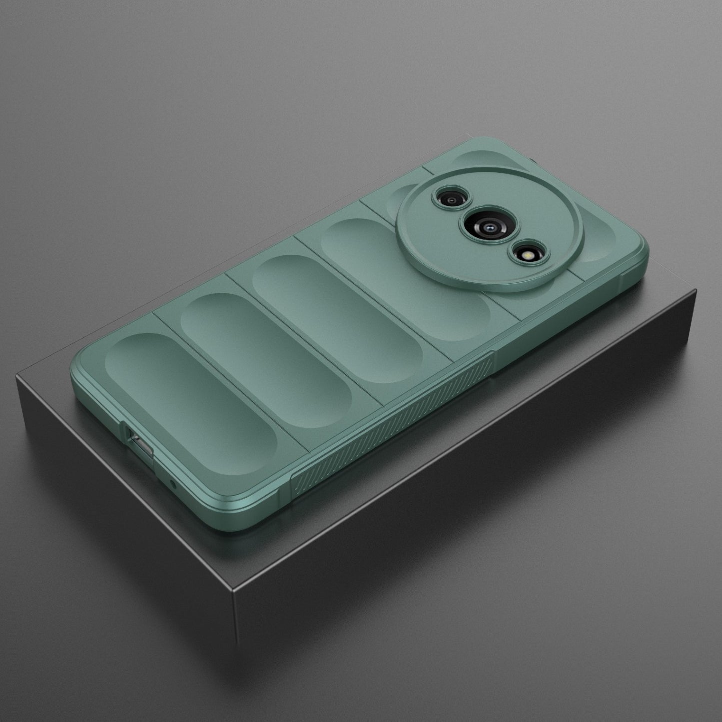 Xiaomi Redmi A3 4G Global Shock Absorbent Magic Shield TPU + Flannel Phone Case, Featuring Ridged Drop Protection, Bright Colours & Easy Access