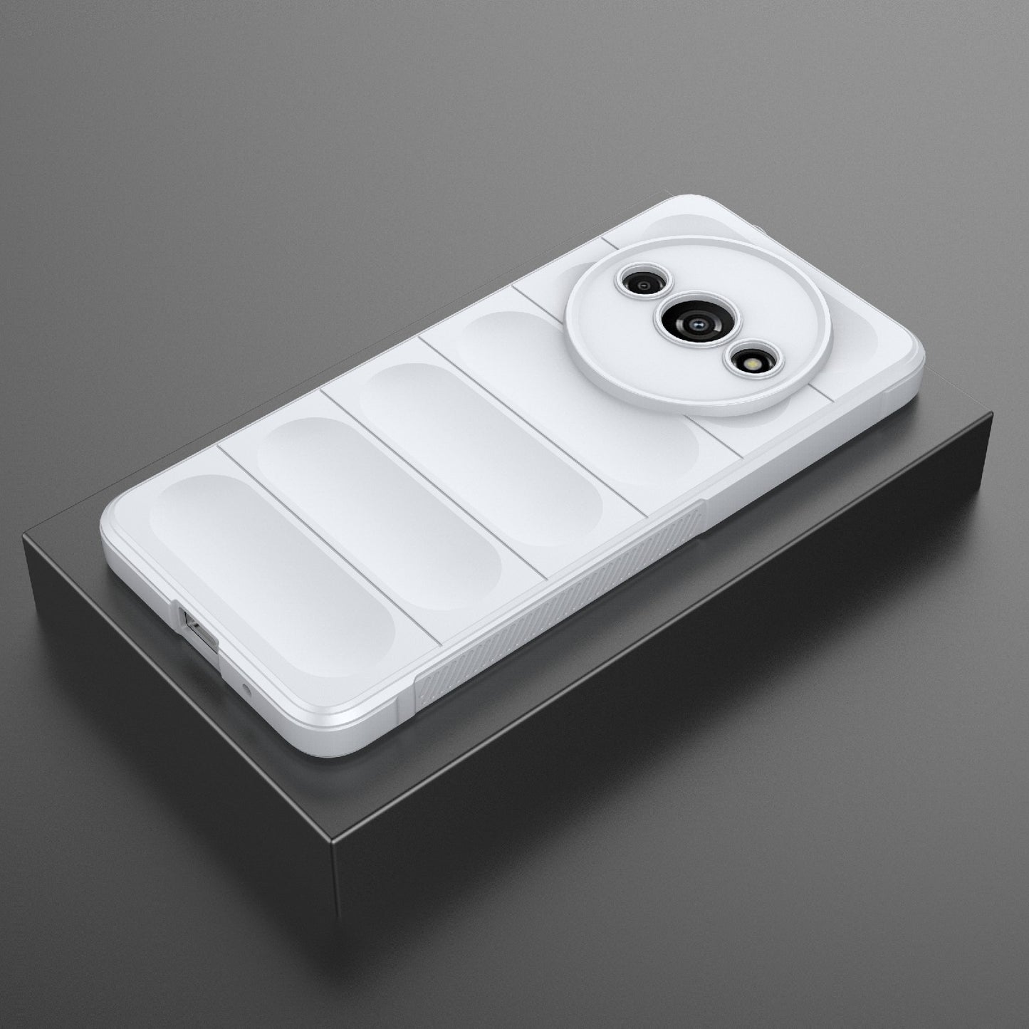 Xiaomi Redmi A3 4G Global Shock Absorbent Magic Shield TPU + Flannel Phone Case, Featuring Ridged Drop Protection, Bright Colours & Easy Access