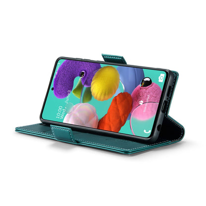 Samsung Galaxy M40s Litchi Texture RFID Anti-theft Leather Phone Case with Butterfly Buckle, Stand & Card Wallet with TPU Shell