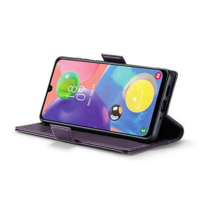 Samsung Galaxy A70/A70s Litchi Texture RFID Anti-theft Leather Phone Case with Butterfly Buckle, Stand & Card Wallet with TPU Shell