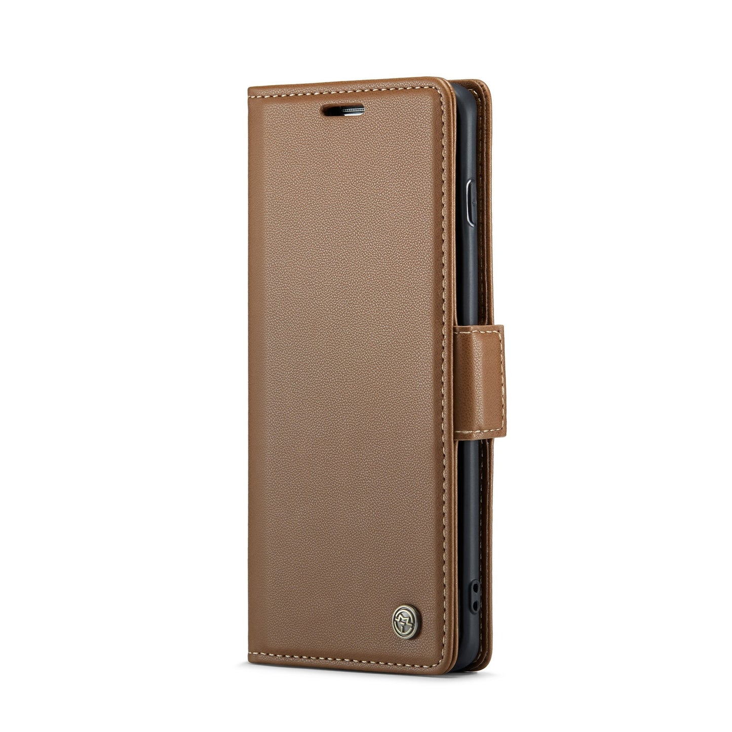Samsung Galaxy S10+ Litchi Texture RFID Anti-theft Leather Phone Case with Butterfly Buckle, Stand & Card Wallet with TPU Shell
