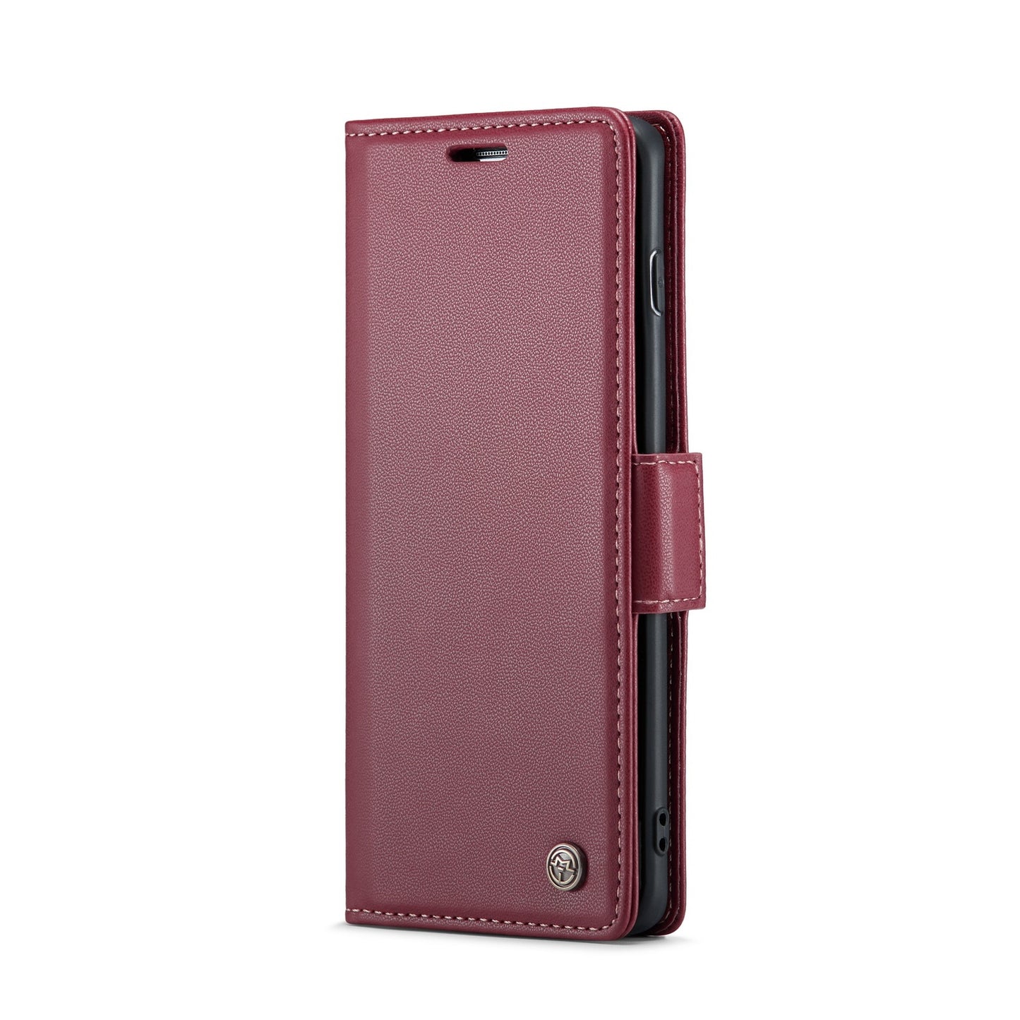 Samsung Galaxy S10+ Litchi Texture RFID Anti-theft Leather Phone Case with Butterfly Buckle, Stand & Card Wallet with TPU Shell