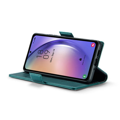 Samsung Galaxy A54 5G Litchi Texture RFID Anti-theft Leather Phone Case with Butterfly Buckle, Stand & Card Wallet with TPU Shell