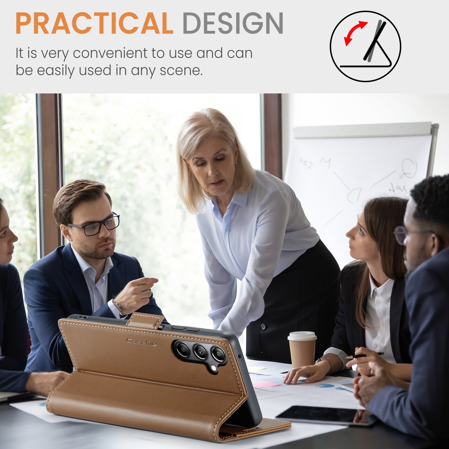 Samsung Galaxy A05s Litchi Texture RFID Anti-theft Leather Phone Case with Butterfly Buckle, Stand & Card Wallet with TPU Shell