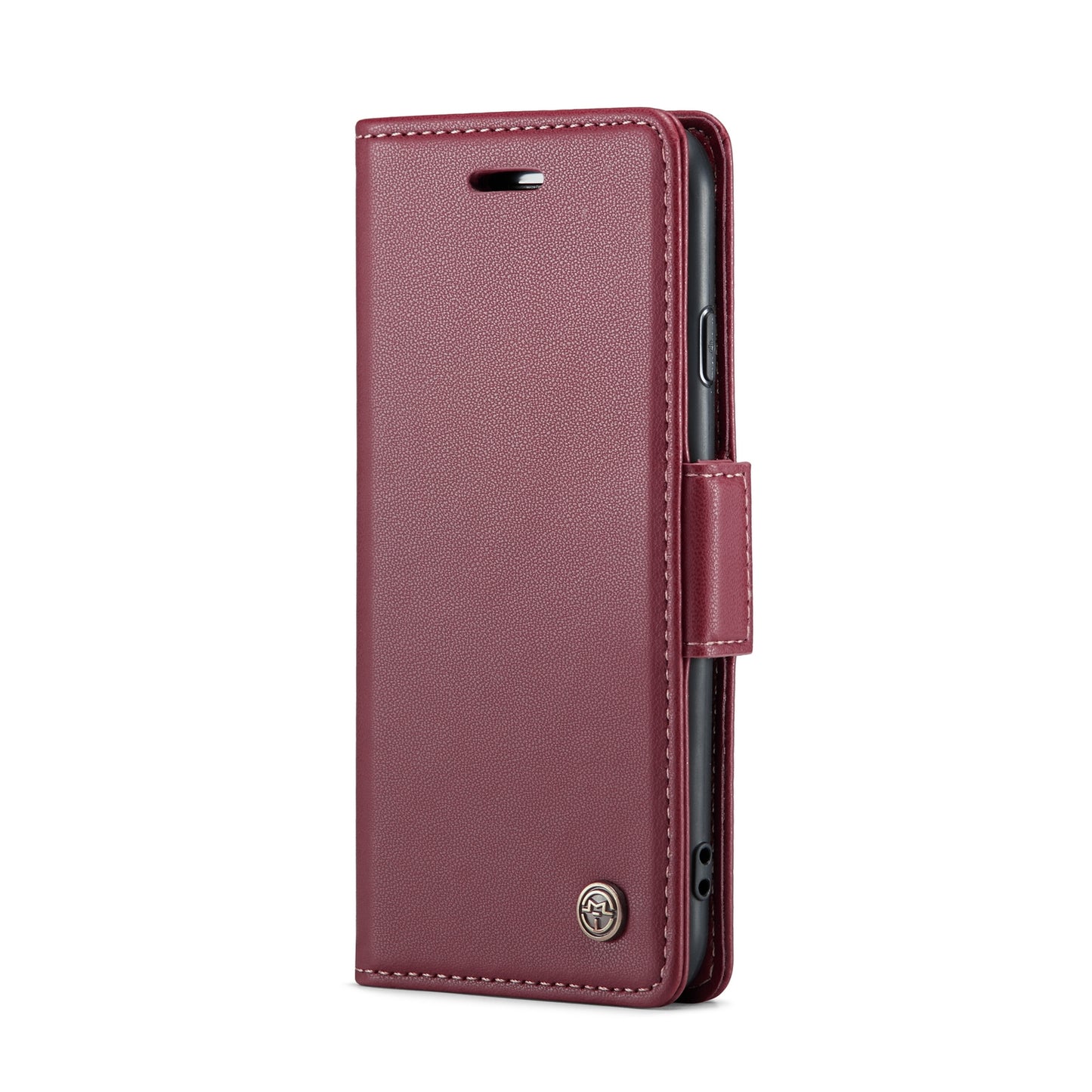 iPhone 6 Litchi Texture RFID Anti-theft Leather Phone Case with Butterfly Buckle, Stand & Card Wallet with TPU Shell