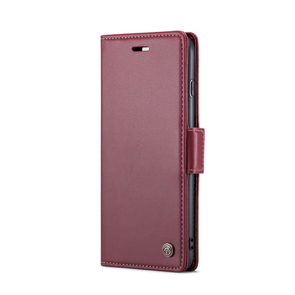 iPhone 7 Plus Litchi Texture RFID Anti-theft Leather Phone Case with Butterfly Buckle, Stand & Card Wallet with TPU Shell